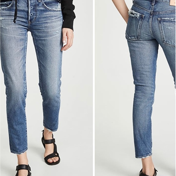 Moussy Vienna tapered jeans Sz 27 - Picture 1 of 8